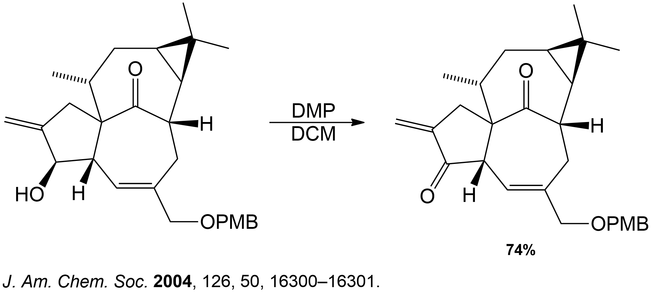 Oxidation of a secondary alcohol intermediate to an ketone. The groundwork to determine the product is similar to how a primary alcohol is converted.